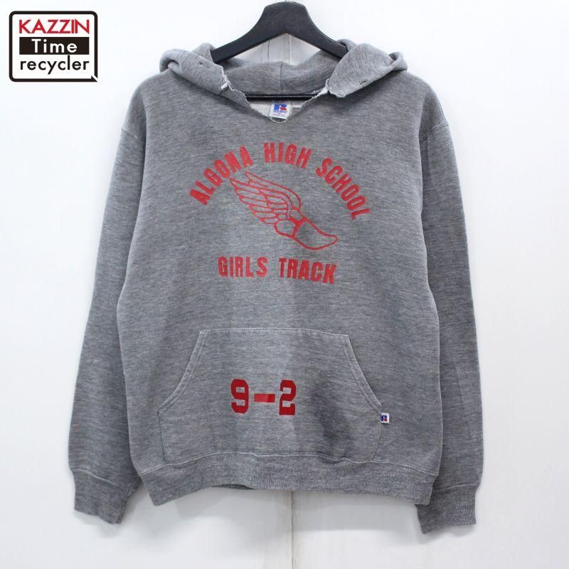 1990s usa製　LEE ウィングフットプリント 90s Lee CROSS GRAIN “Wing Foot” Print Hooded Sweatshirt