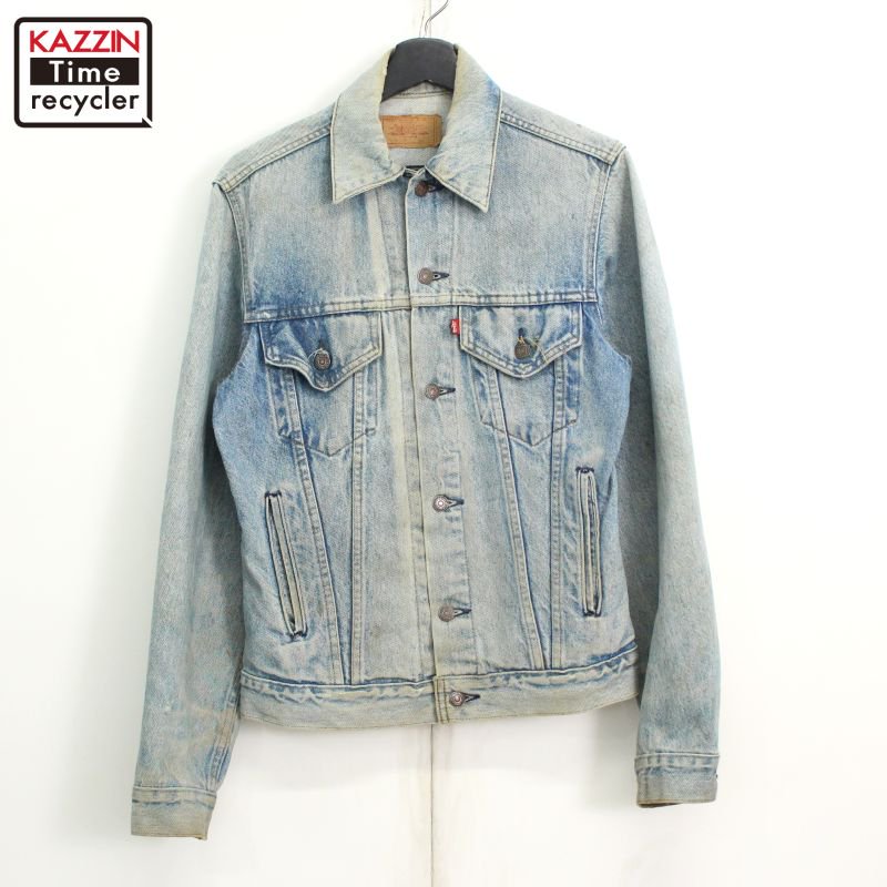 70s USA vintage Levi's 71506 ǥ˥ॸ㥱å  ɽ30