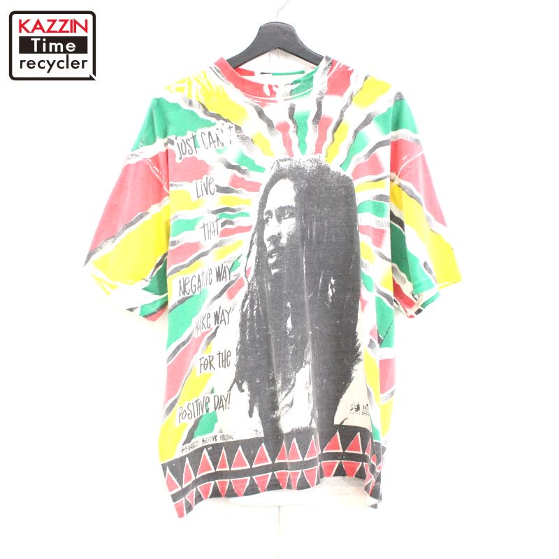 90s USA vintage ܥ֥ޡ꡼ Bob Marley 륪Сץ Хɣԥ  ɽXXL