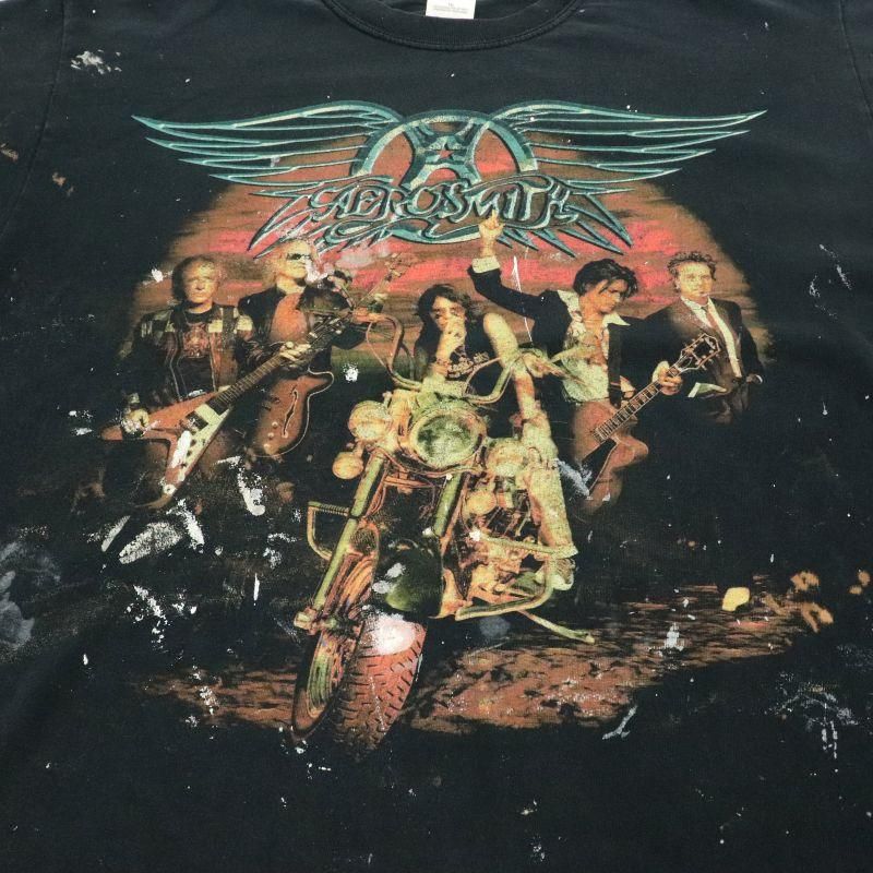 70s エアロスミス ラグランT パキ綿 70s エアロスミス ラグランT パキ綿 VINTAGE AEROSMITH エアロ