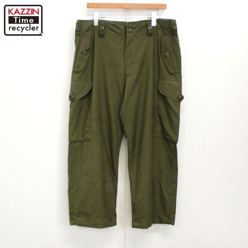 カナダ軍 ミリタリーカーゴパンツ 軍パン 古着 90's オーバーサイズ 90s vintage カナダ軍 CANADIAN ARMY ミリタリーパンツ メンズ
