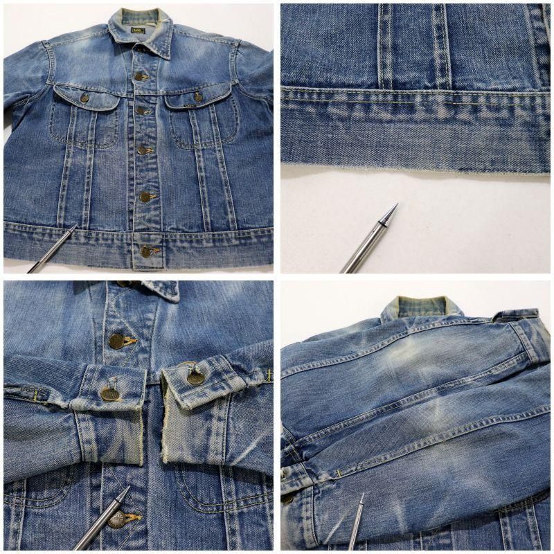 80s USA製 vintage Lee デニムジャケット メンズ Mサイズ相当