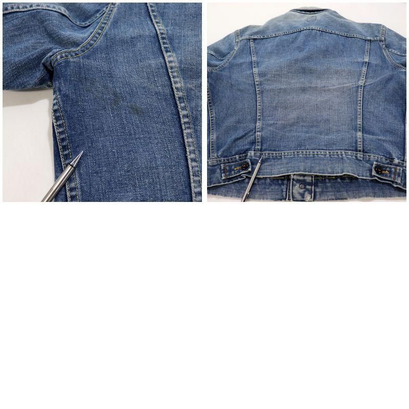 80s USA製 vintage Lee デニムジャケット メンズ Mサイズ相当