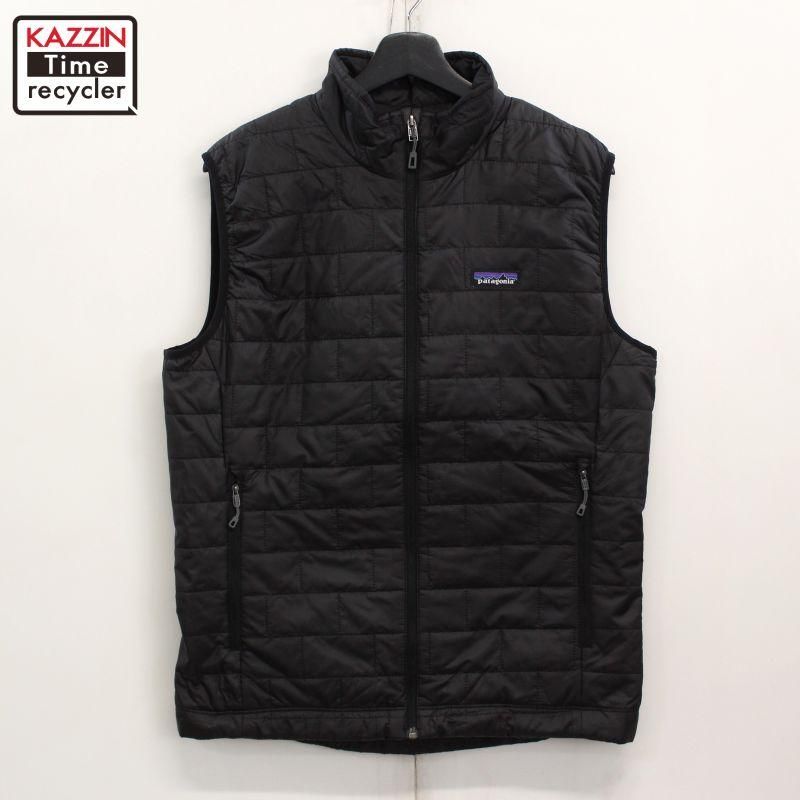 00s patagonia ワンポイント PRIMALOFT キルティング ベスト メンズ