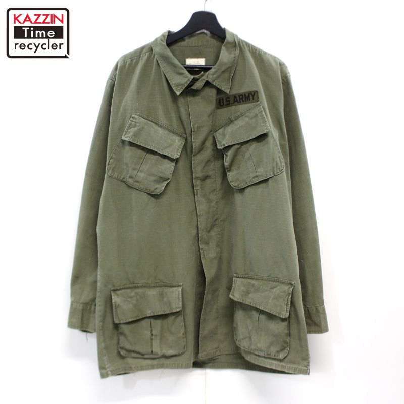 60s USA vintage U.S.ARMY ̵ åץȥå 󥰥եƥ 5th ߥ꥿꡼㥱å  XL ӥå С