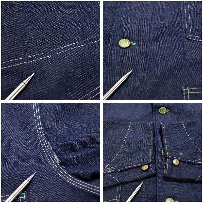 【特売】OshKosh デニムカバーオール　古着 特売】OshKosh デニムカバーオール 古着