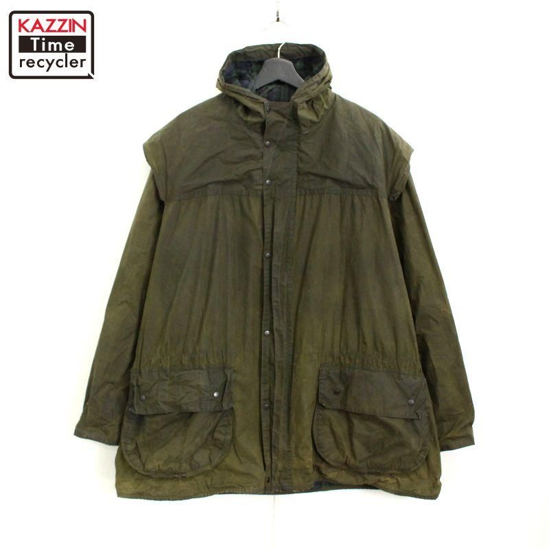 70s イギリス製 vintage Barbour 1ワラント Spey スペイ
