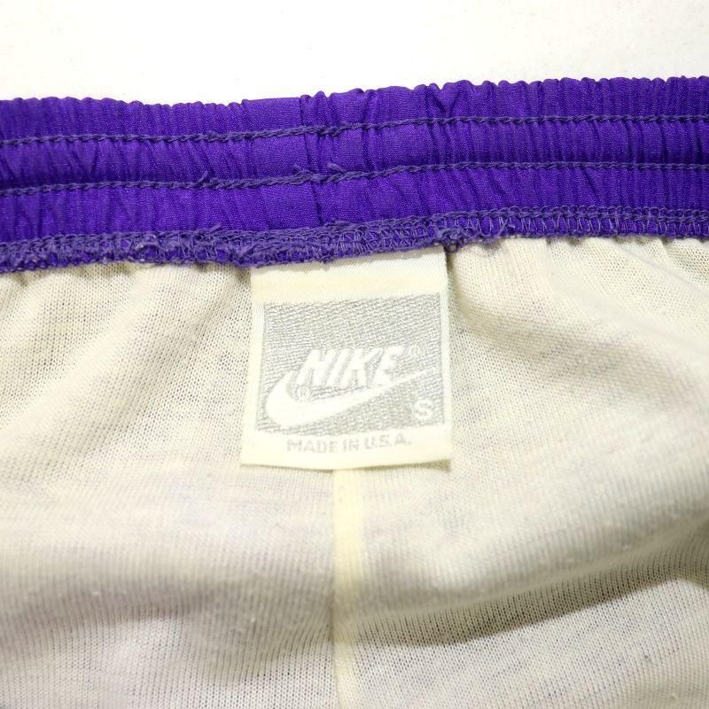90s USA製 vintage NIKE ナイロン パンツ メンズ 表記Sサイズ