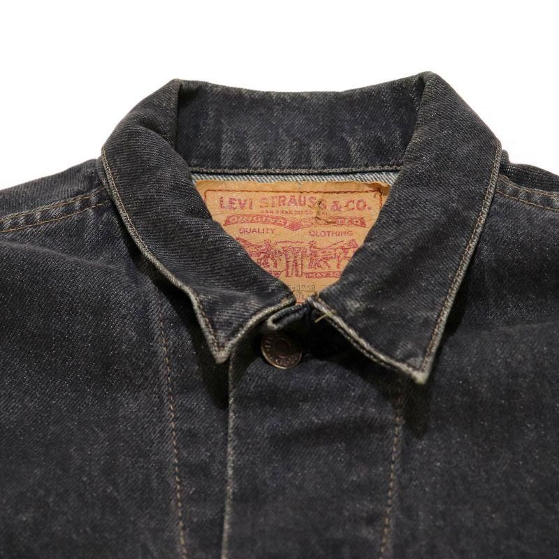90s vintage Levi's 75505-0259 先染め ブラック デニム