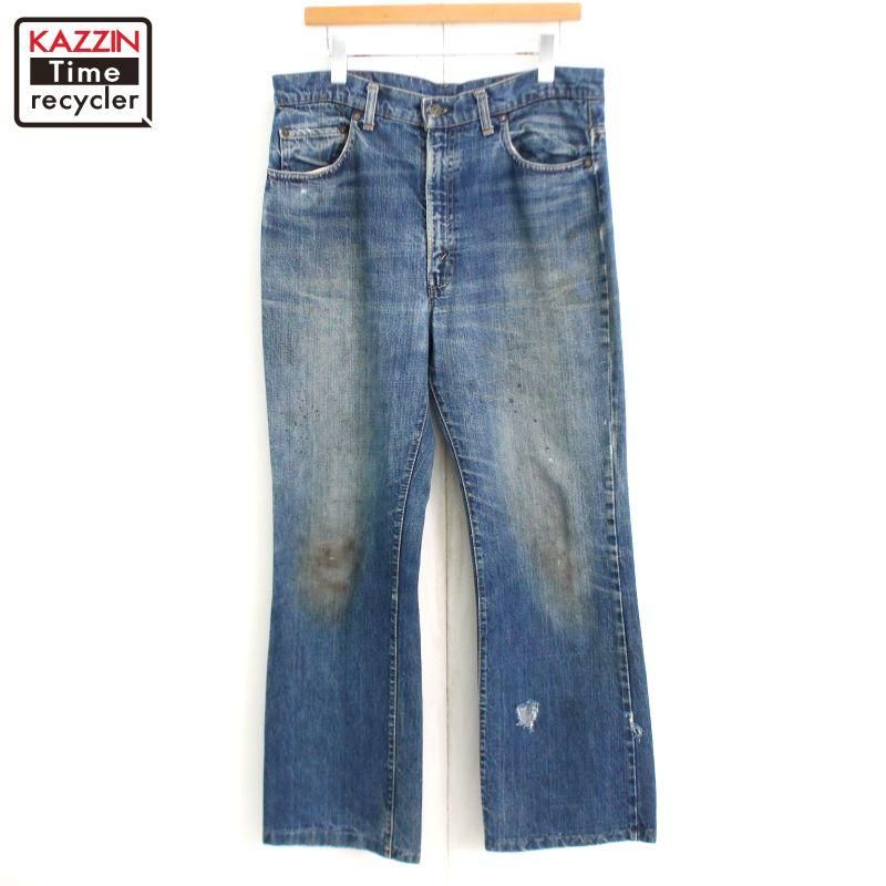 70s USA vintage Levi's 66 517 ֡ĥå ǥ˥ѥ  XL ӥå С