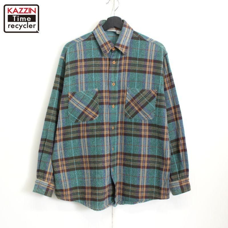 70s vintage BIGMAC 金タグ シャンブレー 長袖シャツ メンズ XL