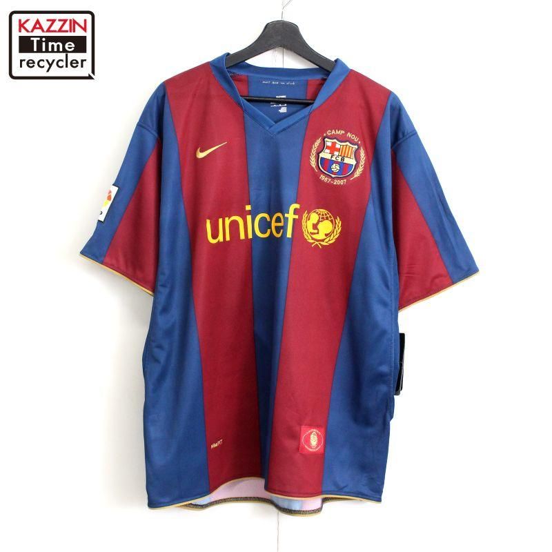 00s NIKE FCバルセロナ ロナウジーニョ ゲームジャージ サッカー