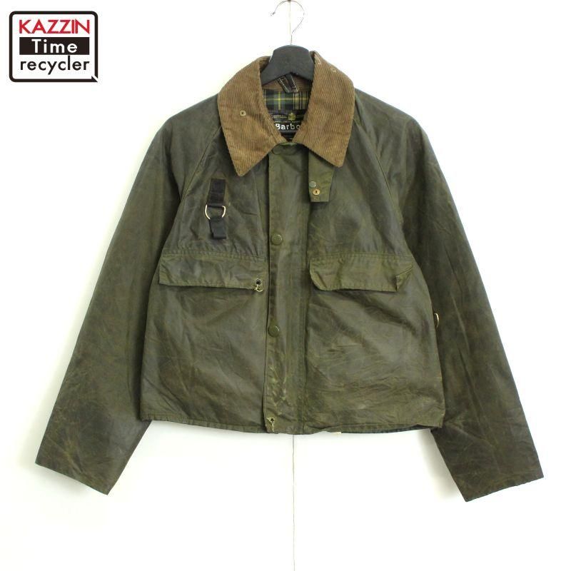 70s イギリス製 vintage Barbour 1ワラント Spey スペイ
