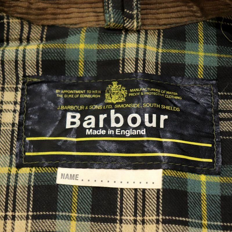 【ビンテージ】70s Barbour spey スペイ 1ワラント 70s イギリス製 vintage Barbour 1ワラント Spey スペイ