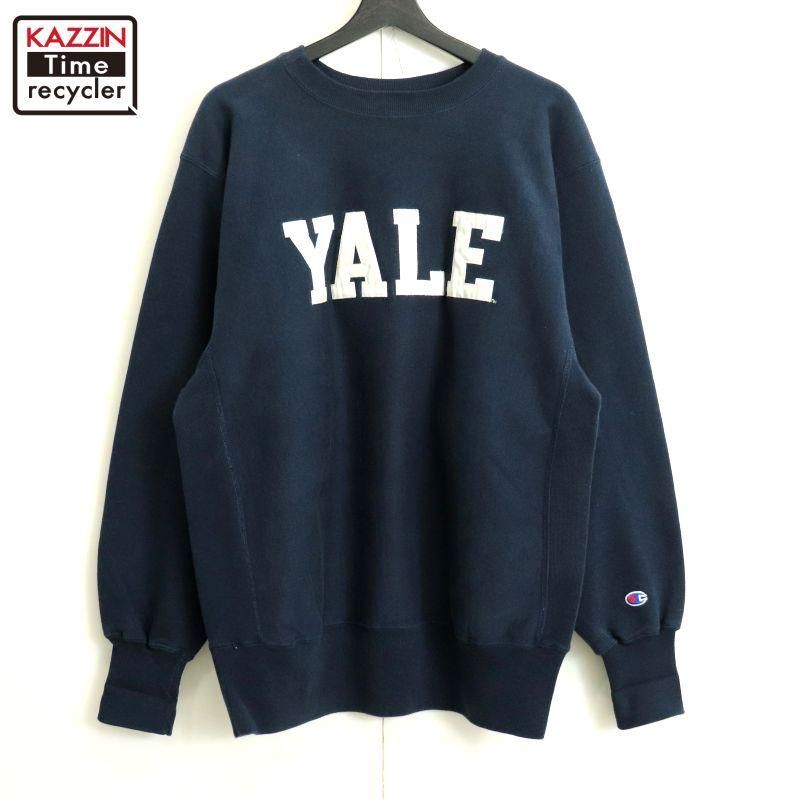 80s USA製 vintage Champion 3段プリント カプセル リバースウィーブ