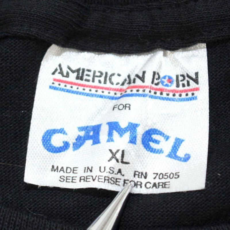90s USA製 vintage CAMEL 煙草 タバコ バイカー ポケット付き