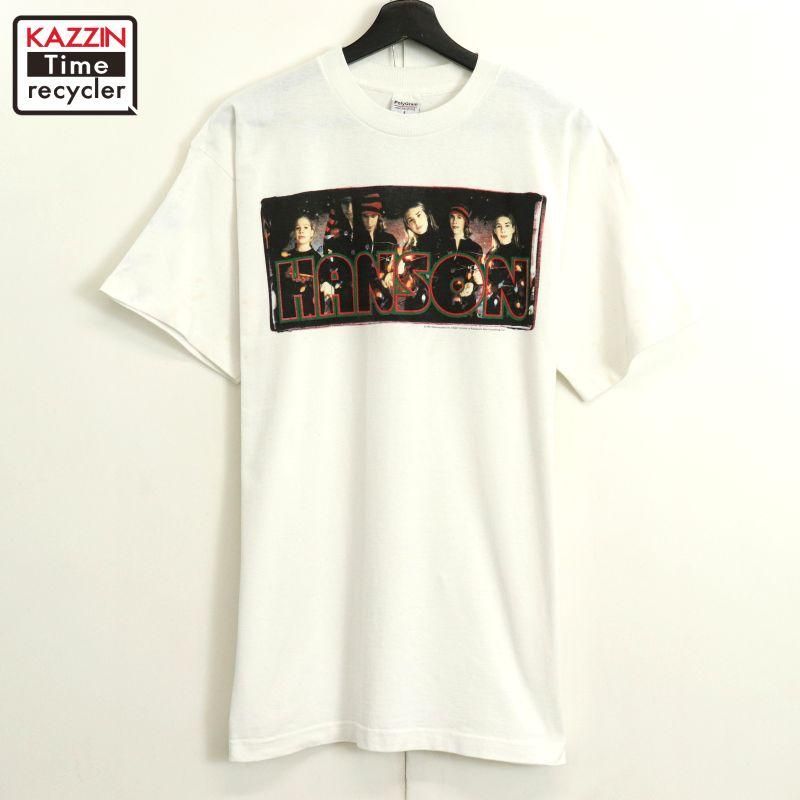 90s ヴィンテージ HANSON ハンソン Tシャツ バンド ロック 古着 90's HANSON ハンソン メンバーフォトプリント バンド T