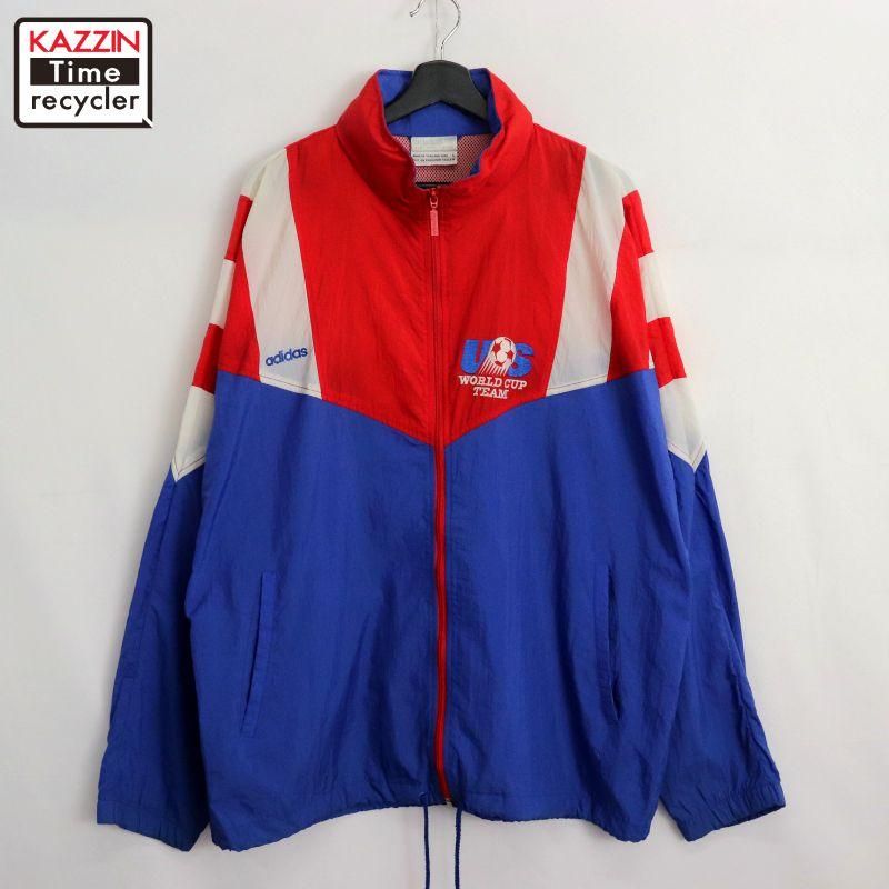 90s vintage adidas USAワールドカップ ナイロンジャケット