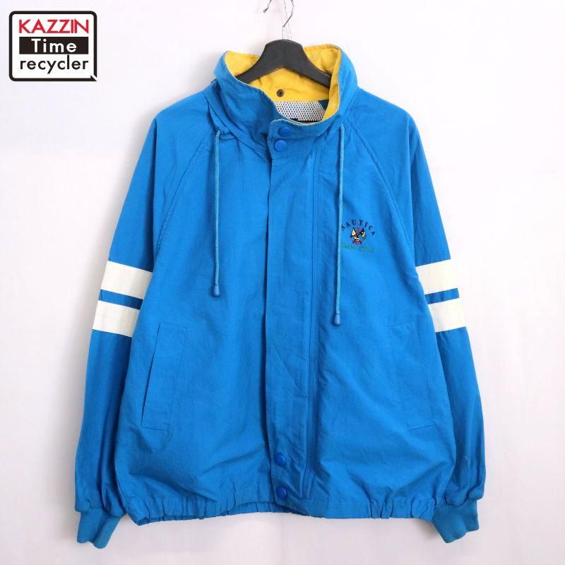 90s vintage NAUTICA 裏地メッシュ ナイロンジャケット メンズ
