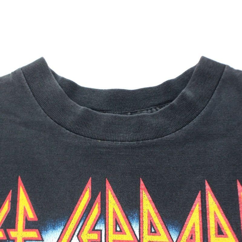 80s USA製 HANDTEX Def Leppard ラグラン Tシャツ M 80s USA製 HANDTEX Def Leppard ラグラン Tシャツ M 80s USA製