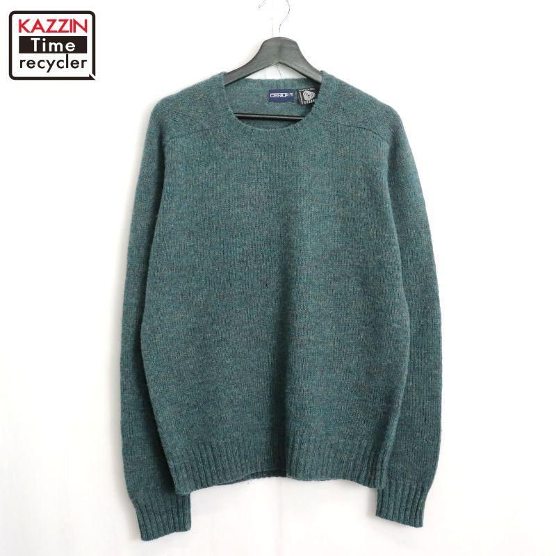 80s USA製 vintage ジャンセン Jantzen 無地 Vネック アクリル