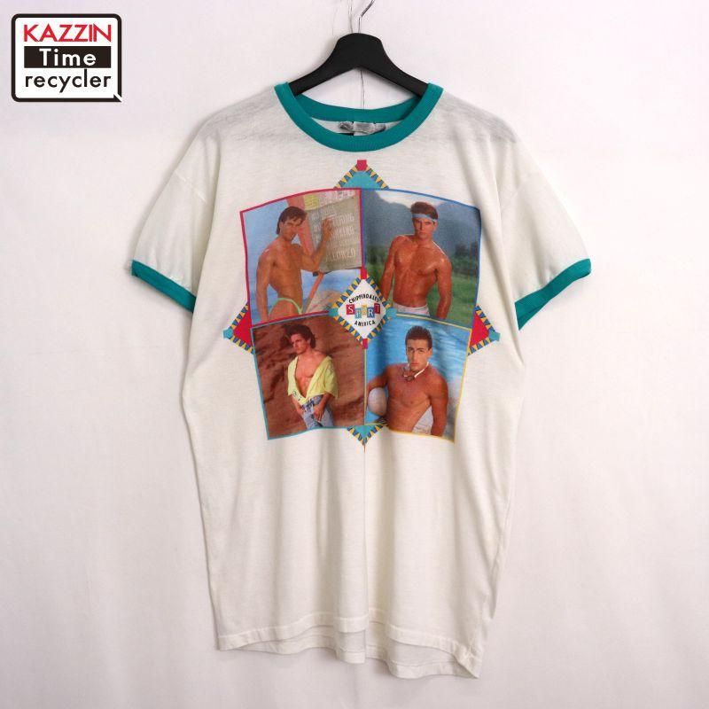 70s ヴィンテージTシャツ 1980s Fashion Victim AKIRA T-Shirt Size L 4コマ 説明不要pt2