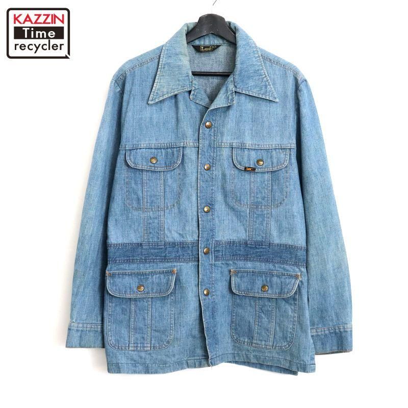 70s USA製 vintage Lee 81-LJ 裏地ブランケット バッドダイ