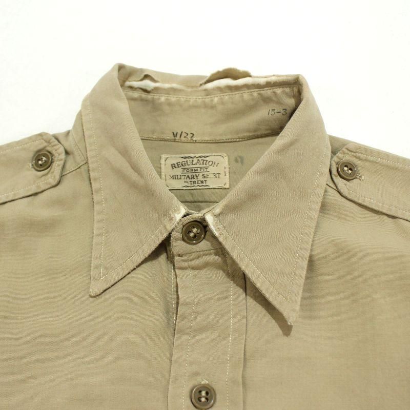 40s USA製 vintage U.S.ARMY エポレット付き OFFICER オフィサー