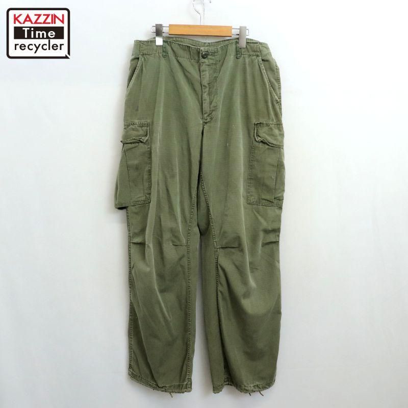希少　ジャングルファティーグパンツ　4th リップストップ　ビンテージ　60s 60s USA製 vintage U.S.ARMY ジャングルファティーグ 4th リップス