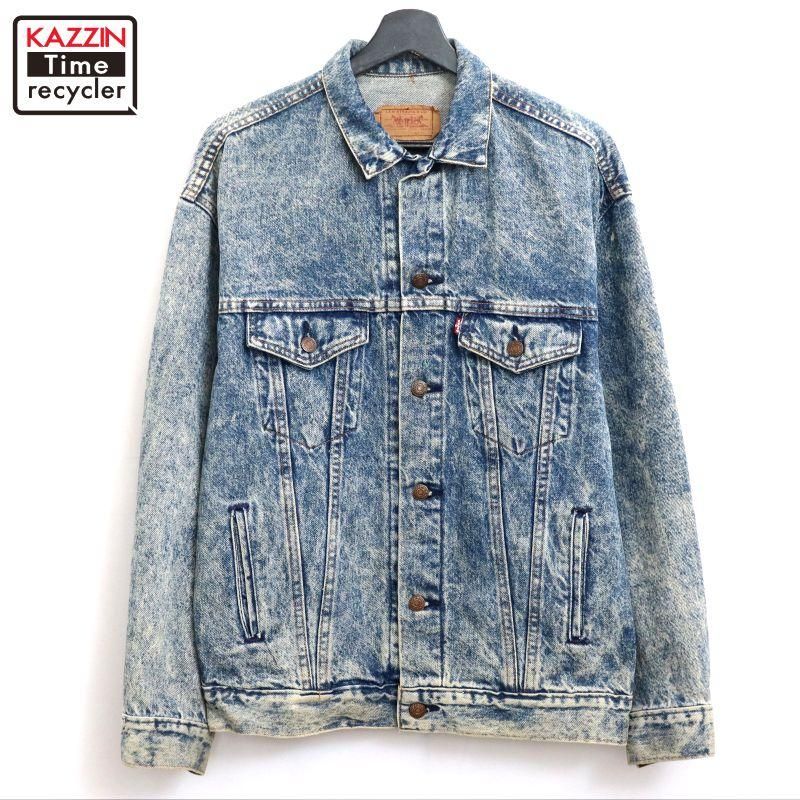 90s USA製 vintage Levi's 70596 デニムジャケット メンズ 表記M