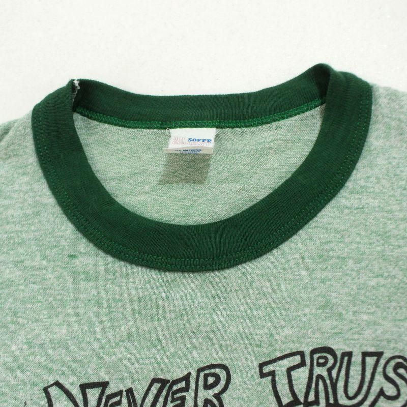 70s USA製 vintage リンガーTシャツ メンズ 表記Sサイズ