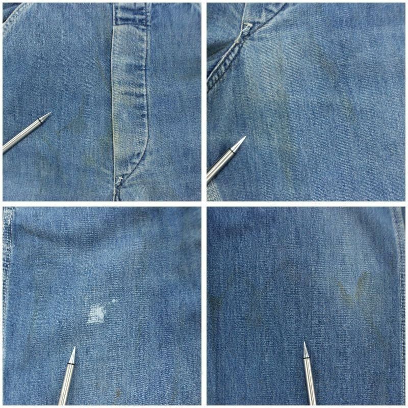 70s lee vintage オーバーオール デニム 古着 usa製 70s USA製 vintage Lee デニム オーバーオール メンズ Mサイズ