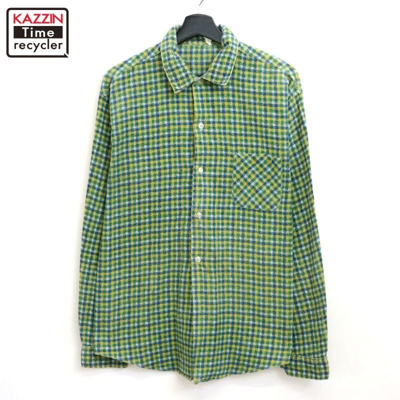 古*物様 60's Cranbrook オンブレチェック柄シャツ 60's Cranbrook オンブレチェック柄シャツ シャツ | marron vintage