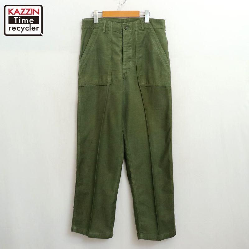 未使用 ☆ goa ☆ ミリタリー ヴィンテージ パンツ カーキ  F 古着 90s カナダ軍 ミリタリー ライトウェイト コンバット