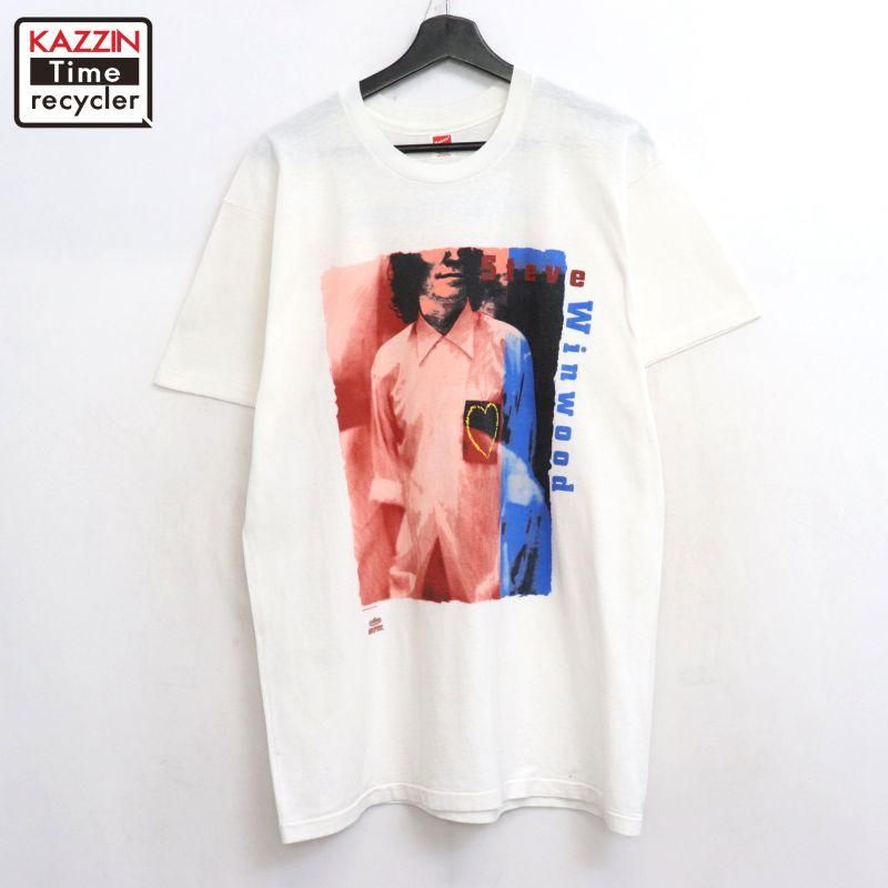 90s USA vintage Hanes ƥ֥󥦥å Steve Winwood Хɣԥ  ɽXL