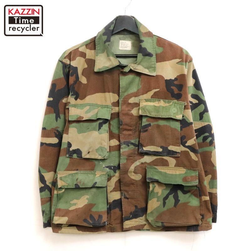 80s USA vintage U.S.ARMY  åɥɥ BDU ߥ꥿꡼㥱å  L