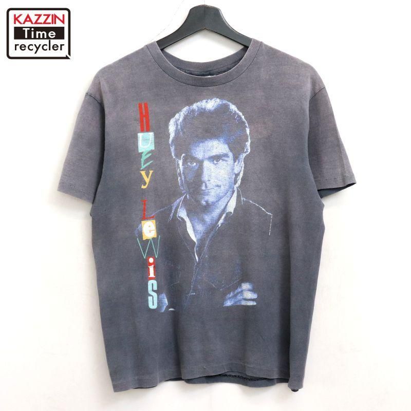 80s USA vintage ҥ塼륤 Huey Lewis Hanes Хɣԥ  ɽL