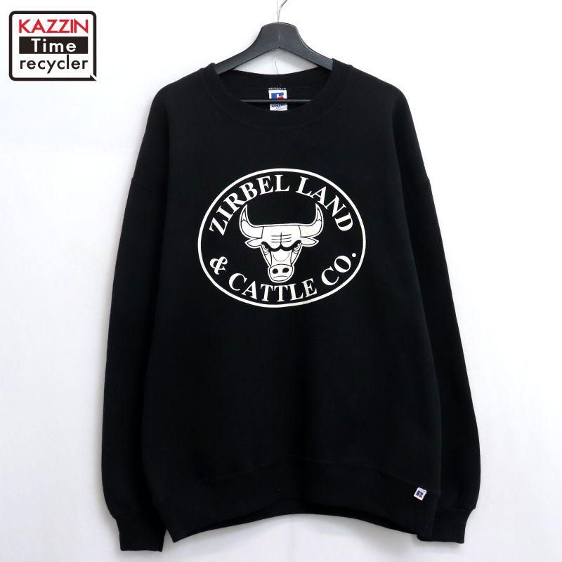 90s JERZEES ミシガンラグ　スウェット　総柄　XL USA製 90s USA製 vintage MICHIGANRAG JERZEES 総柄 スウェット