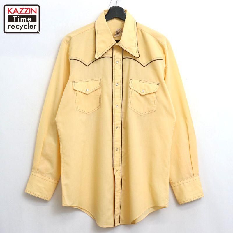 vintage 70's MONTGOMERY WARD パジャマシャツ 60-70's MONTGOMERY