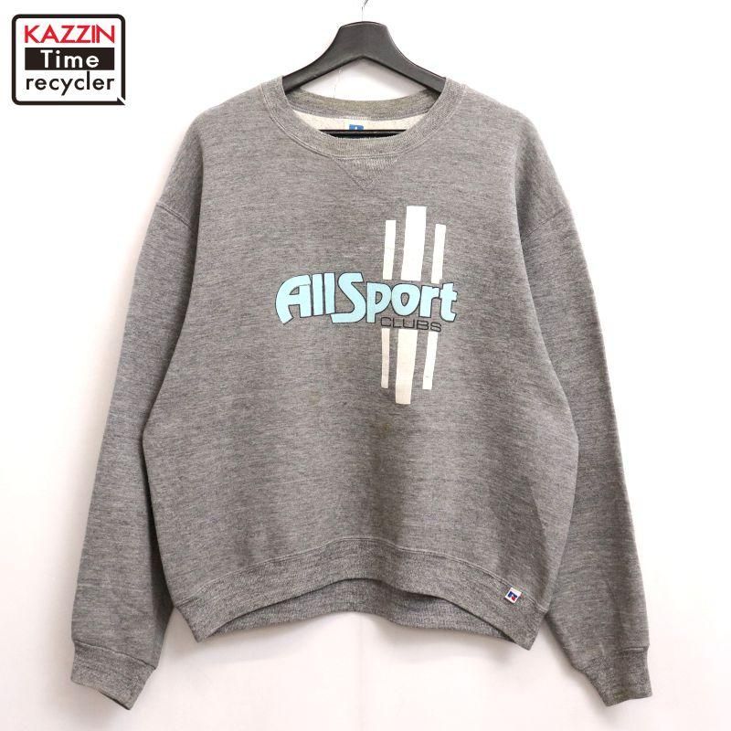 90s USA製 vintage MICHIGANRAG JERZEES 総柄 スウェット