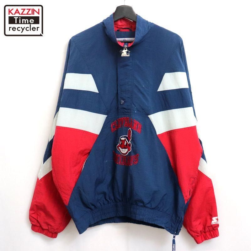 90s MLB vintage STARTER ꡼֥ɡǥ ϡեå ץ륪С ʥ󥸥㥱å  ɽXL