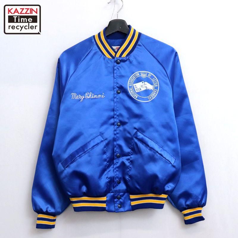 USA製 ロサンゼルスレイカーズ　スタジャン　ヴィンテージ美品 80s USA製 NBA vintage Swingster ロサンゼルス・レイカーズ