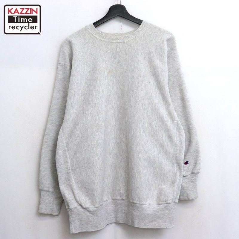 80s USA製 vintage Champion 3段プリント カプセル リバース