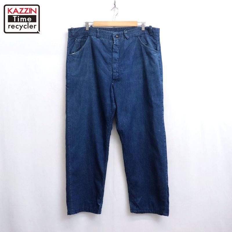 70s vintage MontgomeryWard ڥ󥿡 ΢ϥƥ ǥ˥ѥ  XL ӥå С