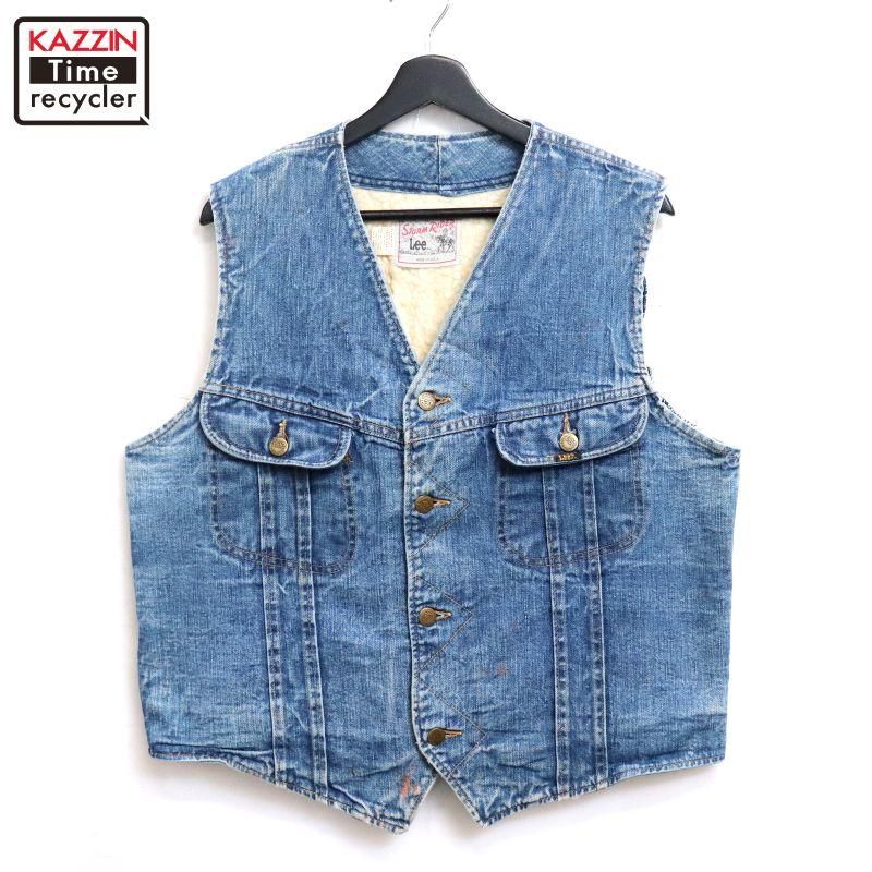 70s USA vintage Lee ΢ϥܥ ȡ饤 Stormrider ǥ˥٥  L