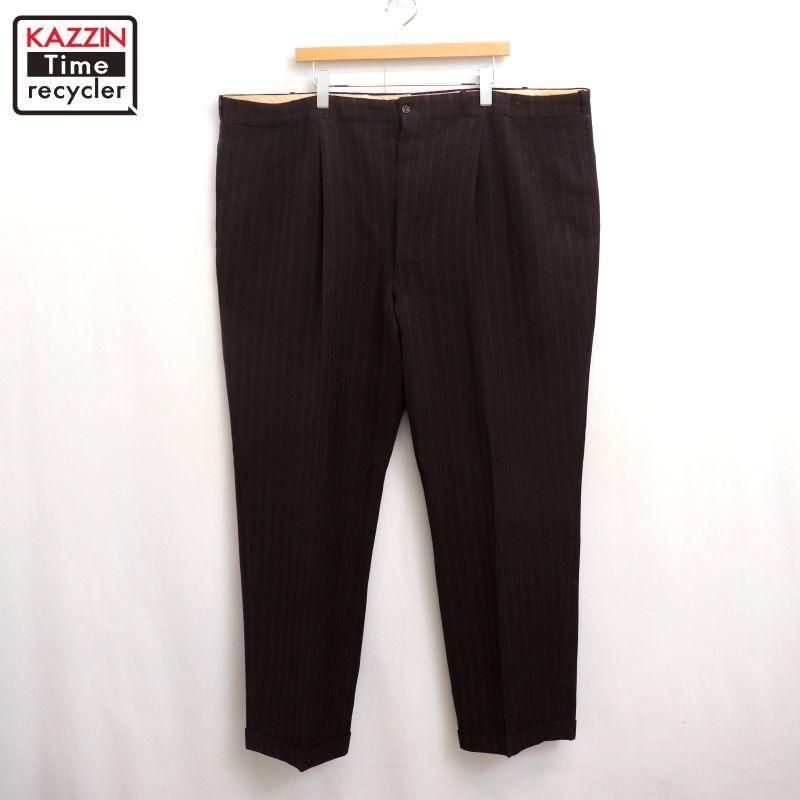 古着 50's ヴィンテージ ツータック サマースラックス 黒 楽天市場】50s ビンテージ ☆ サスペンダーボタン付き 2タック