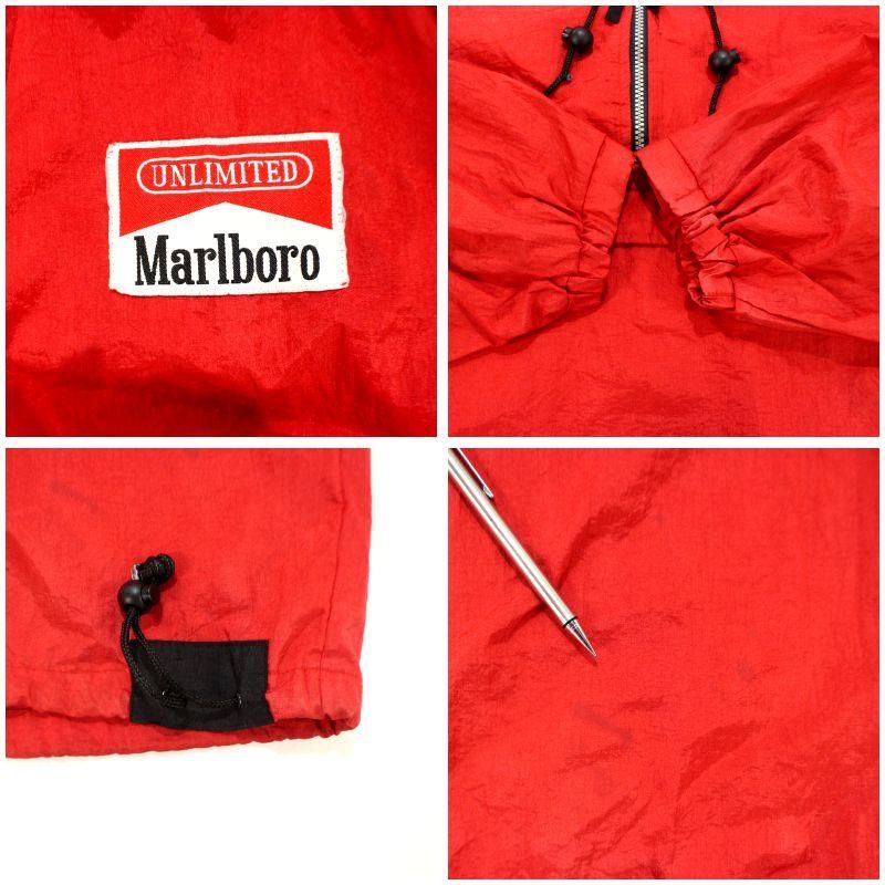 90s vintage Marlboro パッカブル アノラックパーカー メンズ XL
