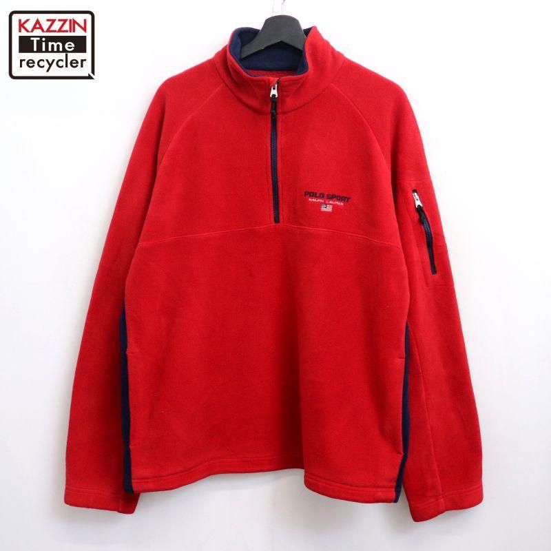 00s POLO SPORTS ݡ顼ƥå ץ륪С ϡեå ե꡼㥱å  ɽXL