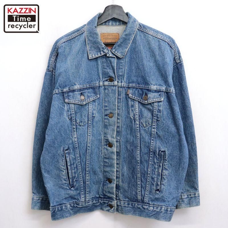 Levis 70589 トラッカージャケット デニム ブラック XXL