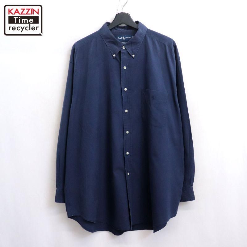 90s vintage RALPH LAUREN YARMOUTHܥ  Ĺµ  XL~ ӥå С